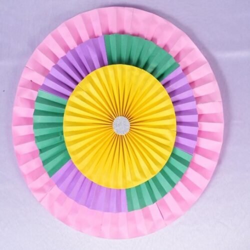 Paper Bloom Mandala Wall Decoration – 1 Pc